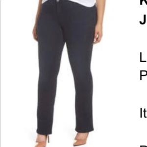 Kut from the Kloth Natalie stretch boot leg jeans.